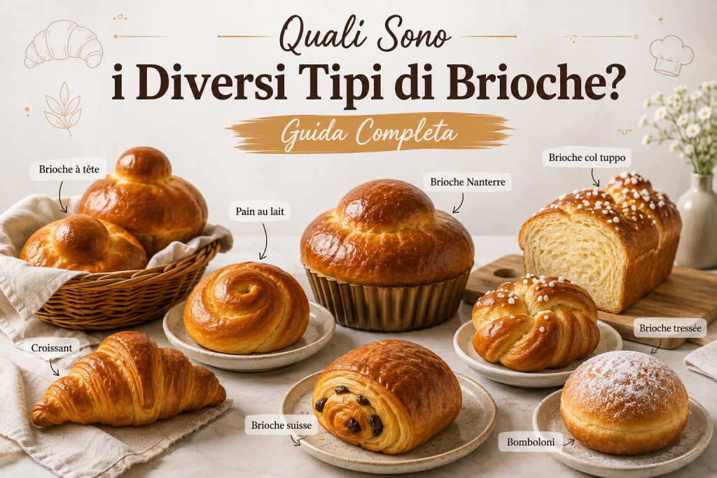 Quali Sono i Diversi Tipi di Brioche? Guida Completa